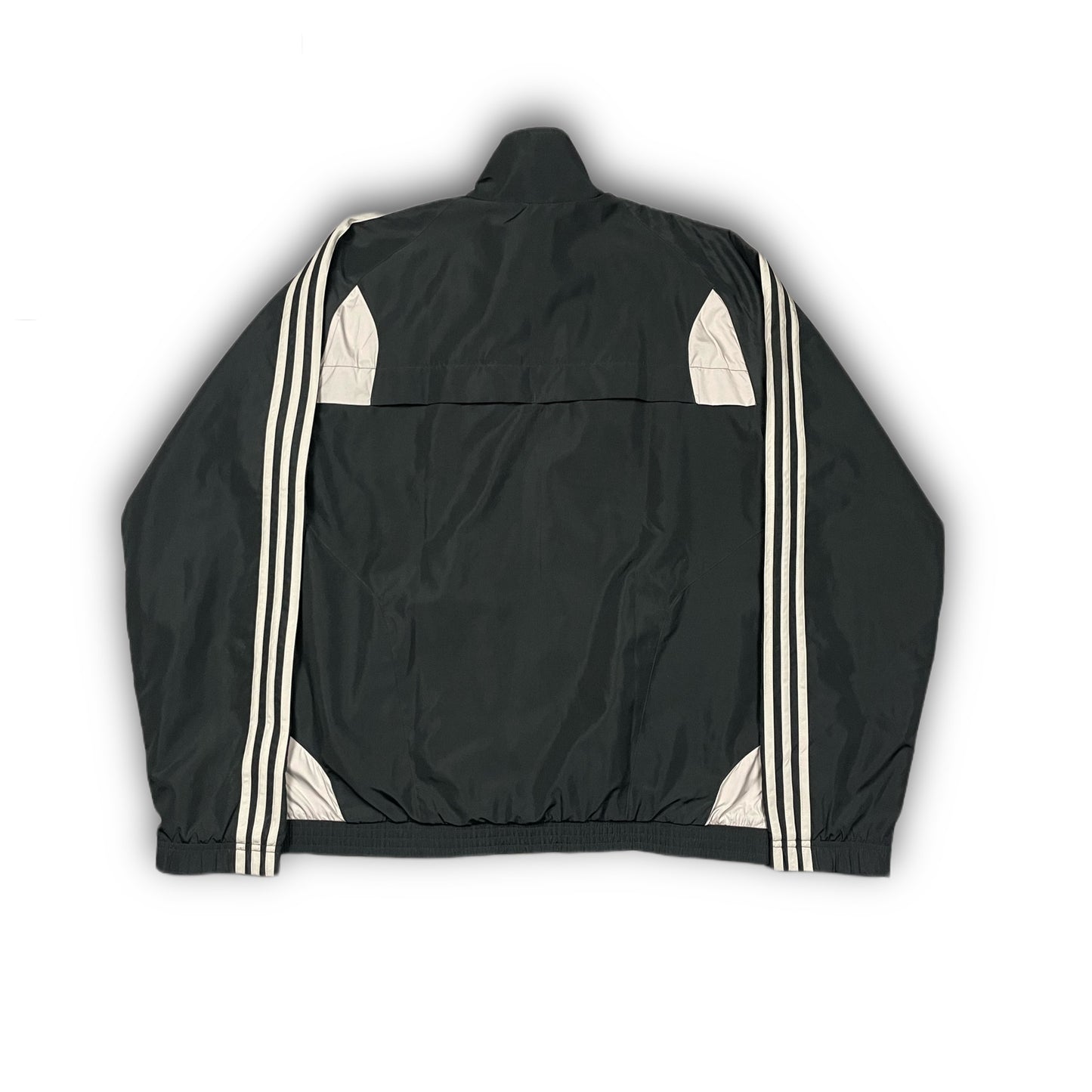 Adidas 2000s Vintage Tracksuit Set black grey