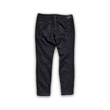 True Religion Vintage Jeans Women's "Rockstar Stella" black (S)