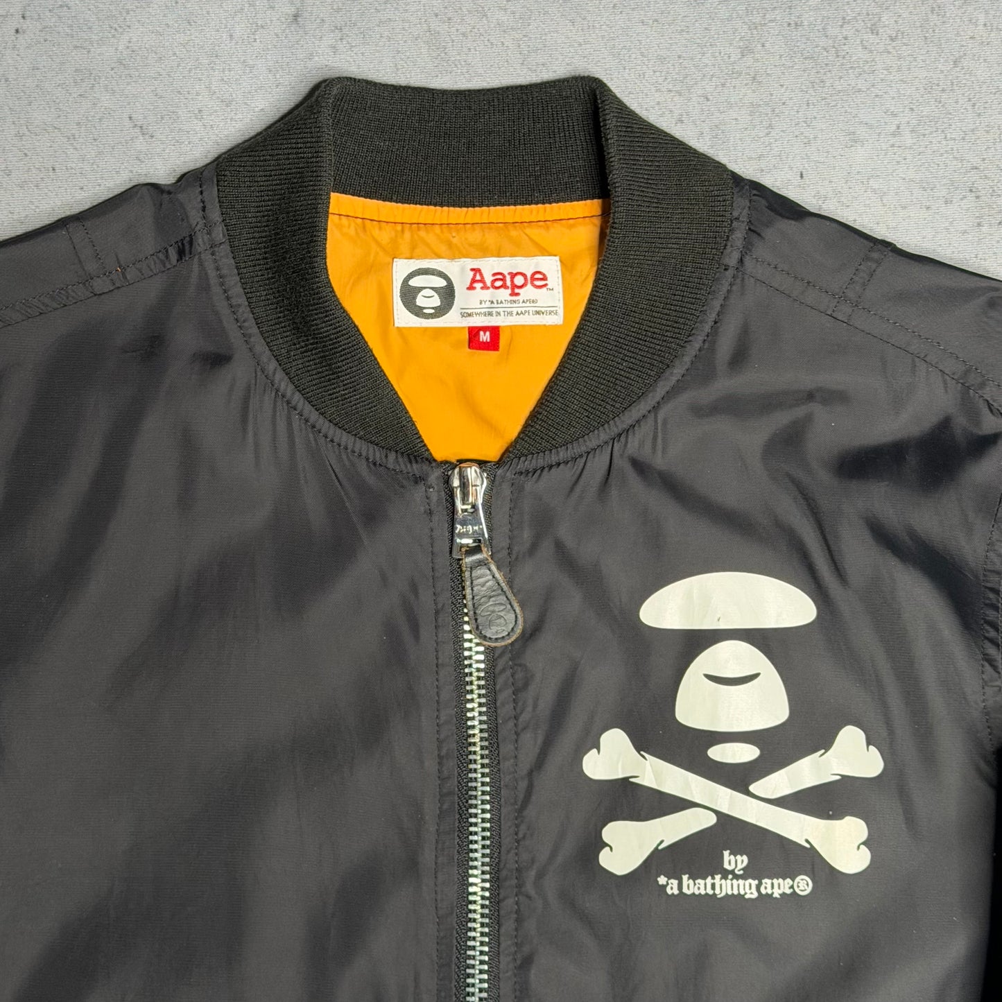 AAPE by A Bathing Ape Bomber Jacket black (S)