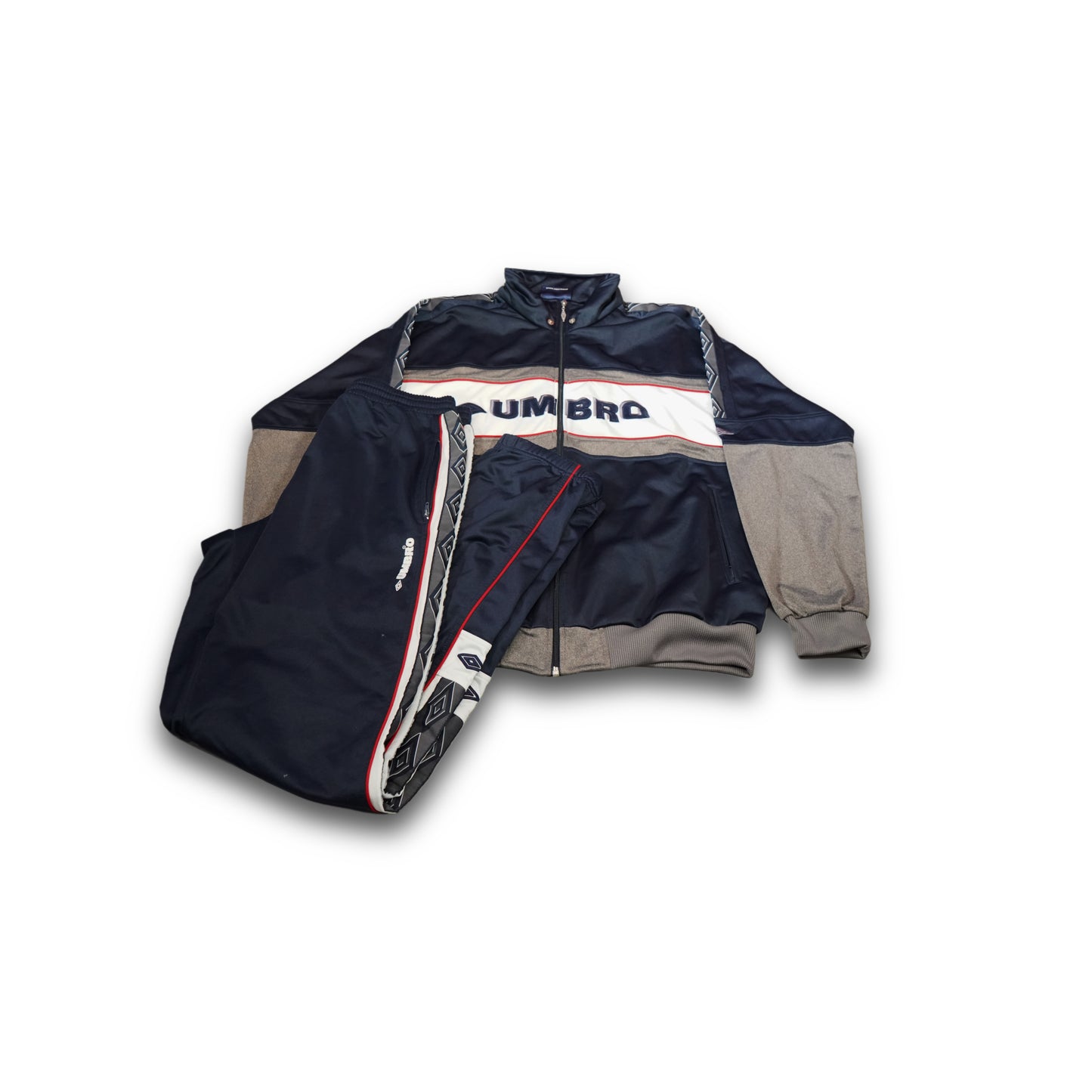 Umbro Vintage Tracksuit Spellout 90s (L)