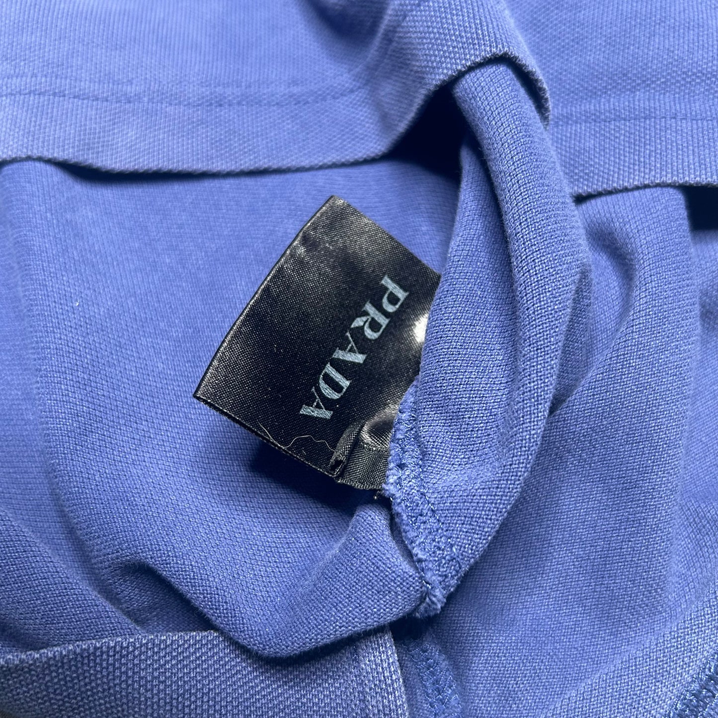 Prada Sport Linea Rossa Polo Shirt blue (S)