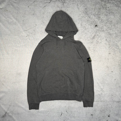 Stone Island Hoodie Sweatshirt Heavy Cotton grey (XL fits L)