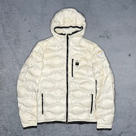 Blauer USA Hooded Wave Puffer Jacket white (S)