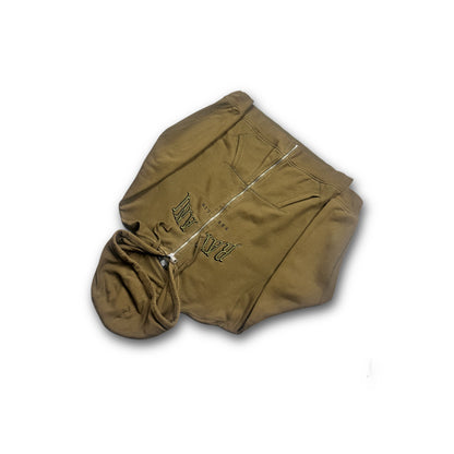 Ravani Zip Hoodie OG Spellout olive