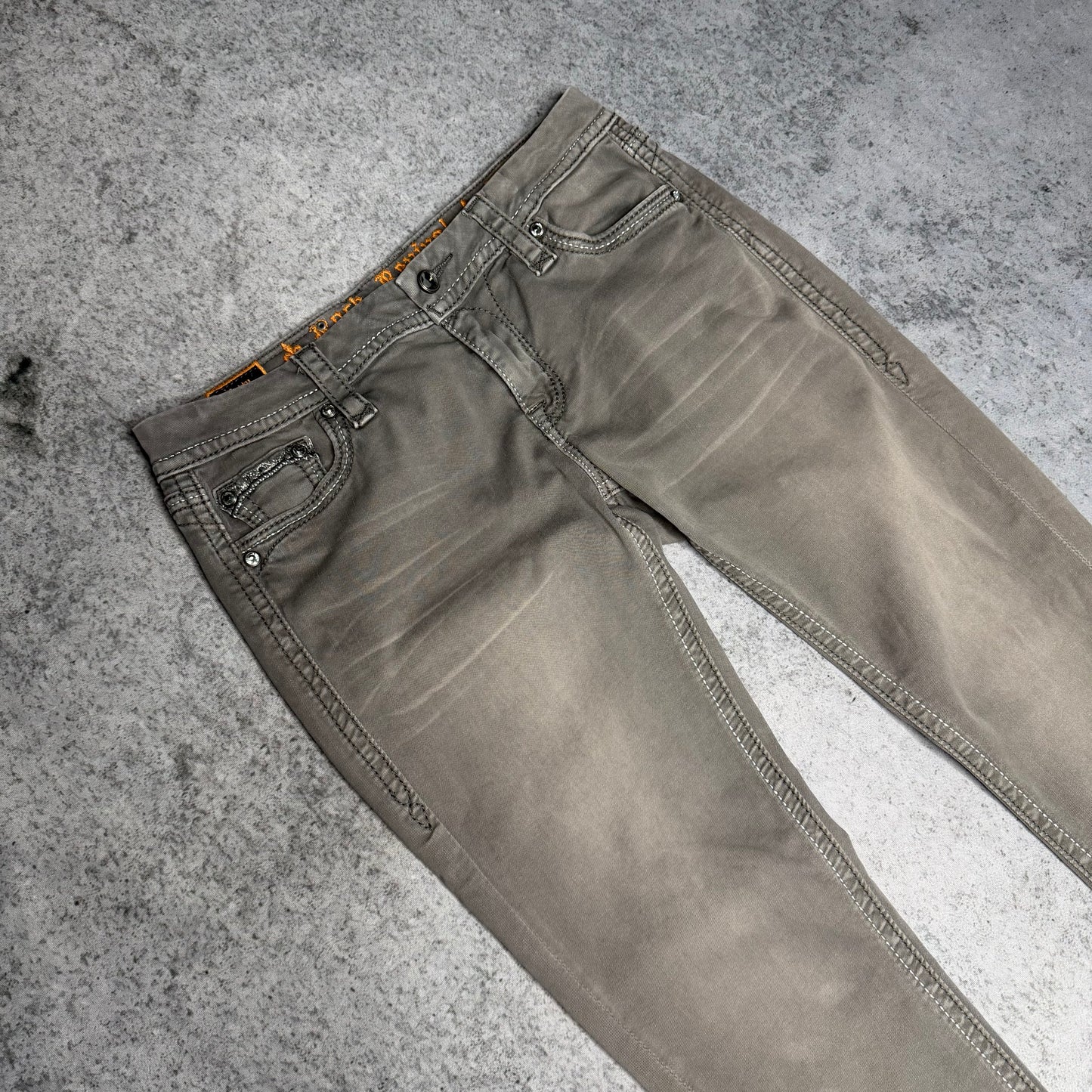 Rock Revival Y2K Women's Low Waist Jeans Betty grey (28)