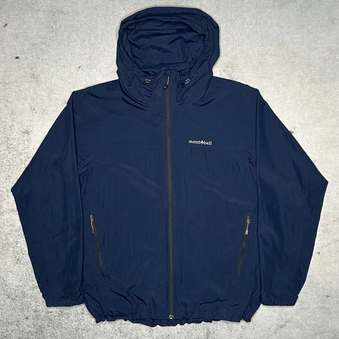 Montbell Lightweight Windbreaker Shell Jacket navy (M)