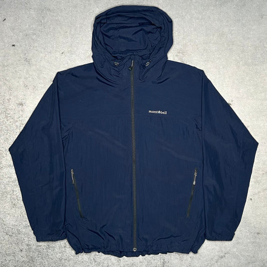 Montbell Lightweight Windbreaker Shell Jacket navy (M)