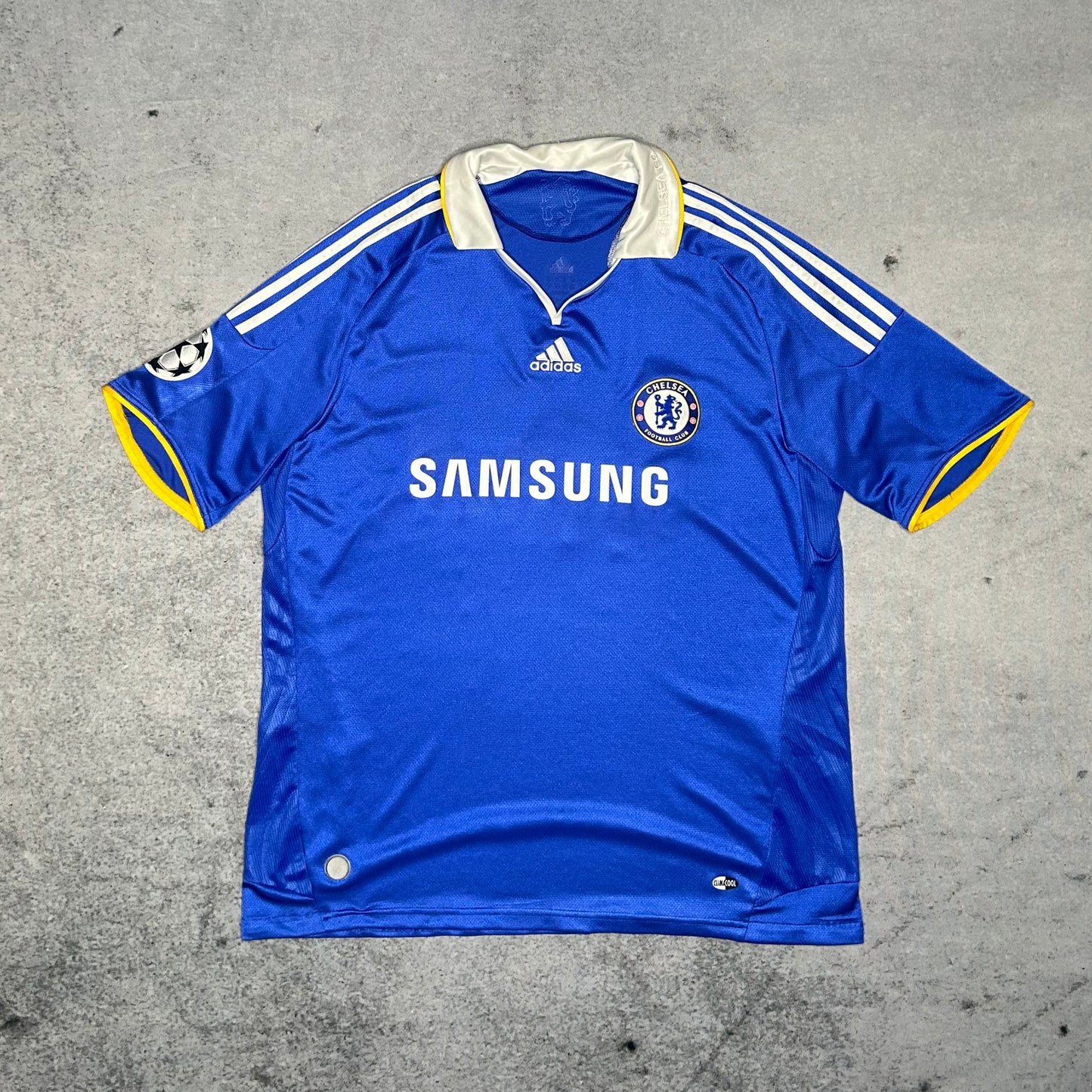 Adidas FC Chelsea 2008/2009 Home Jersey Trikot blue #11 Drogba (XL)