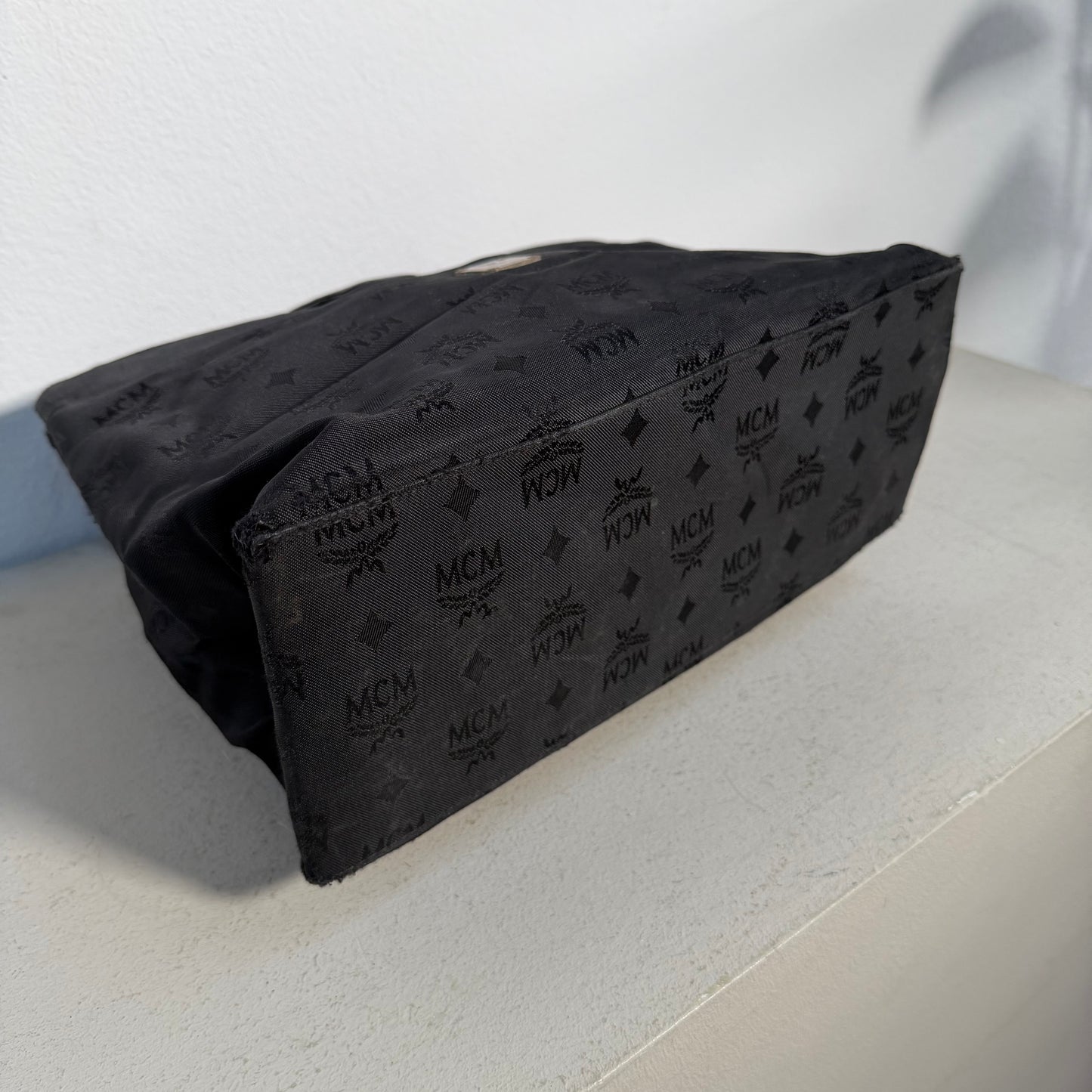 MCM Vintage Handbag Canvas Shopper