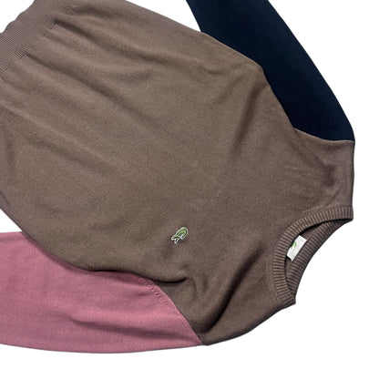 Lacoste Knit Sweater 00s brown (L)