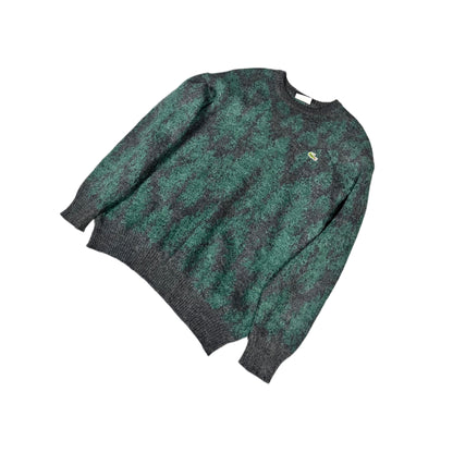 Lacoste Knit Sweater Vintage Chemise 80s "Camo"
