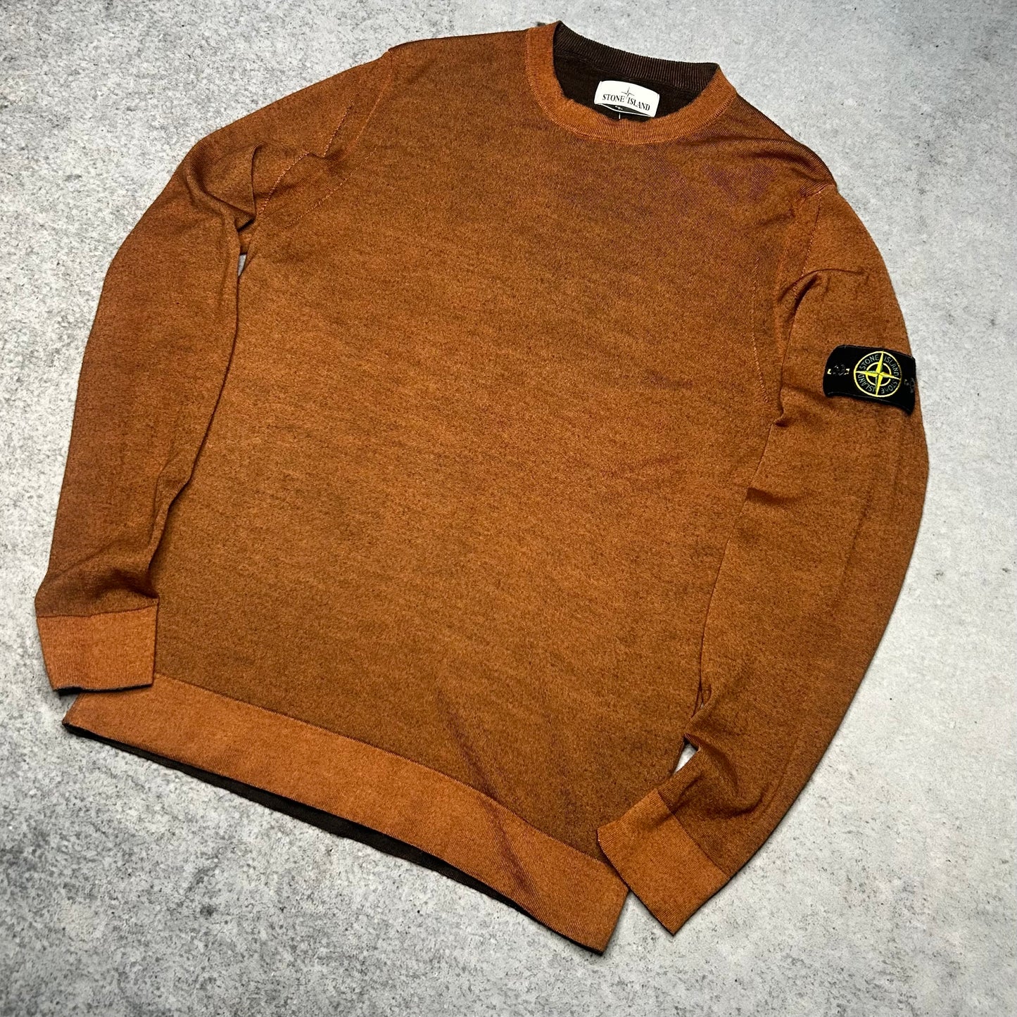 Stone Island 2019 Knit Sweater Light brown (XL fits L)