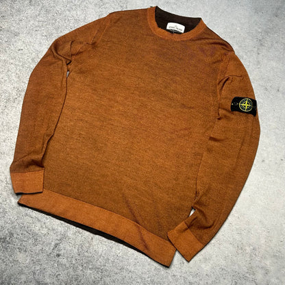 Stone Island 2019 Knit Sweater Light brown (XL fits L)