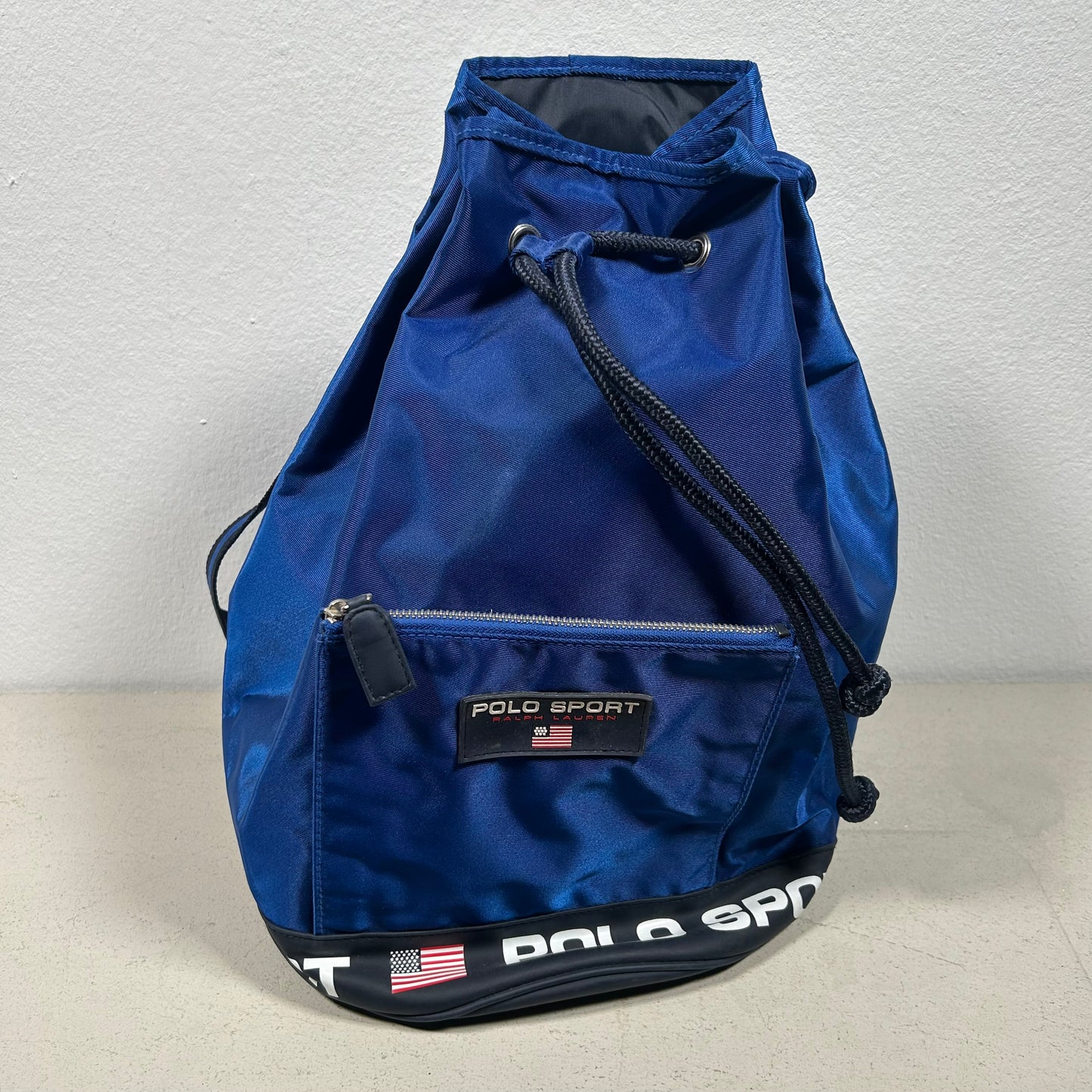Polo Sport 90s Tennis Bag w/ Spell Out (royal blue)