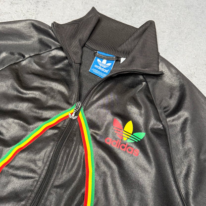 Adidas Vintage Chile62 Track Jacket Reggae Jamaica black (S)