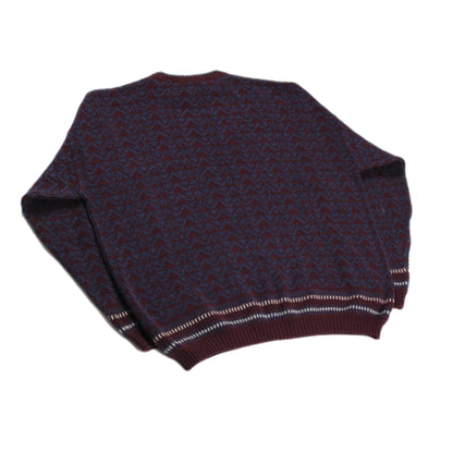 Lacoste Vintage Wool Sweater navy "Chemise Lacoste"