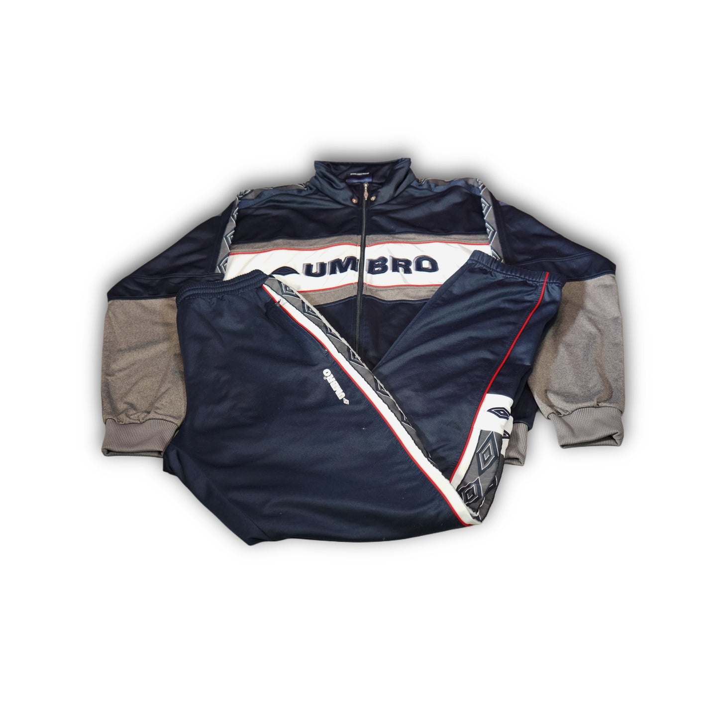 Umbro Vintage Tracksuit Spellout 90s (L)