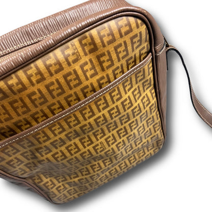 Fendi Vintage Zucchino Monogram Messenger Bag