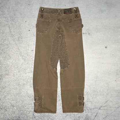 Dolce Gabbana AW2003 Backpacker Cargo Pants olive (28)
