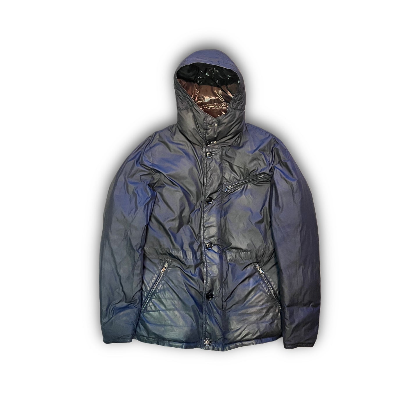 Moncler 00s Chiablese Down Puffer Jacket Reversible Brown (L)