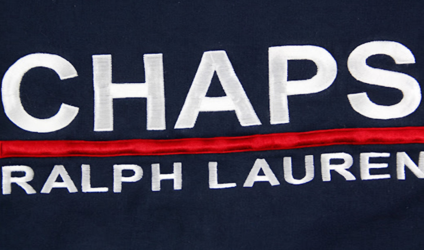 Chaps Ralph Lauren Vintage Spellout Sweater