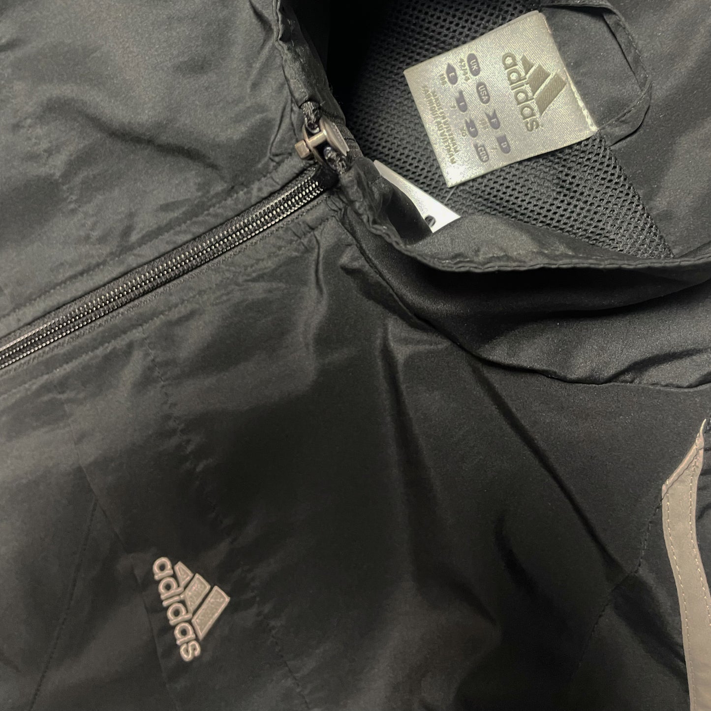 Adidas 2000s Vintage Tracksuit Set black grey