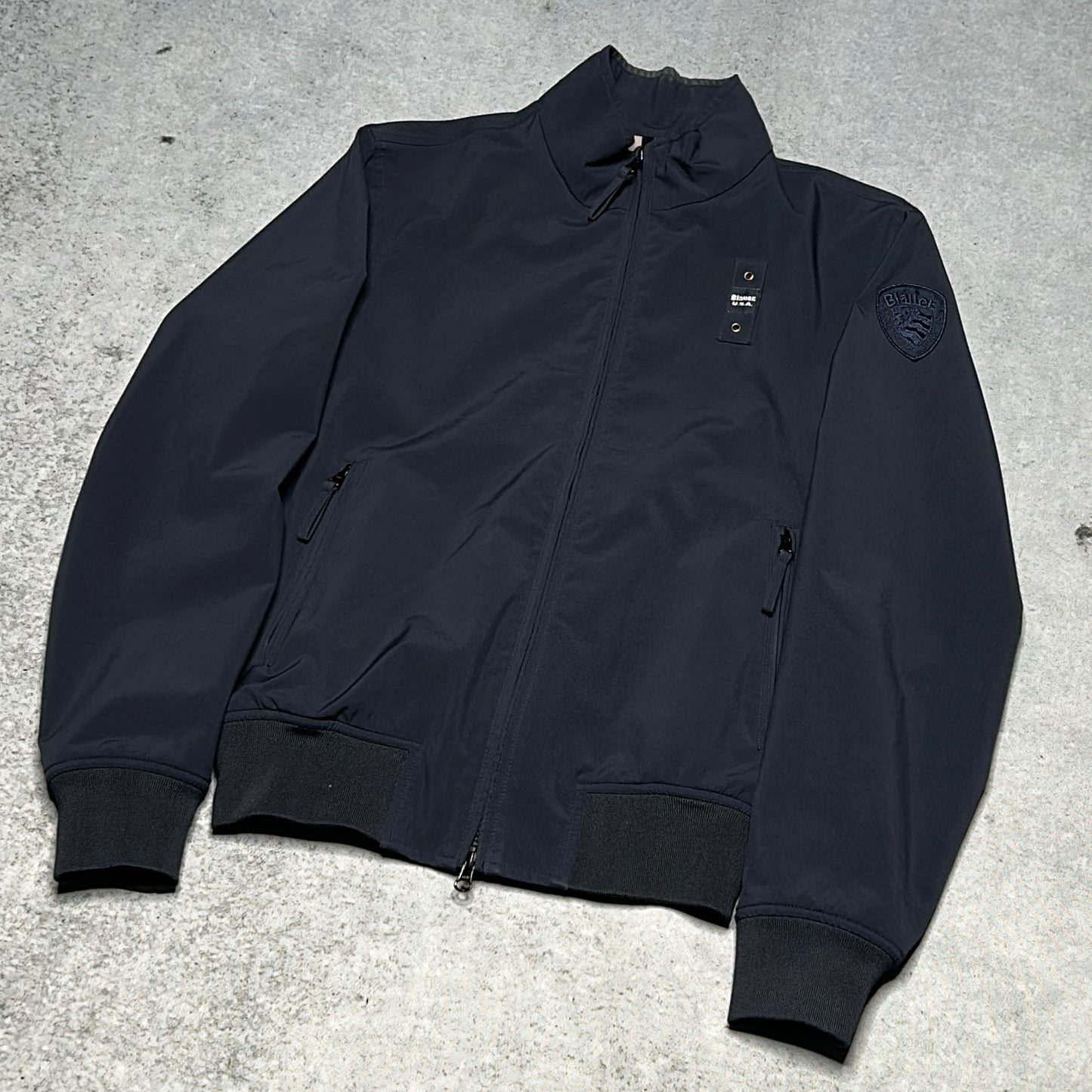 Blauer USA Soft Shell Bomber Jacket navy blue (S)
