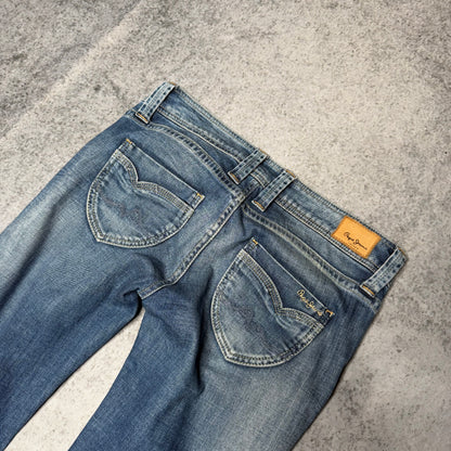 Pepe Jeans Low Waist Straight Leg Jeans Womens (29/34)
