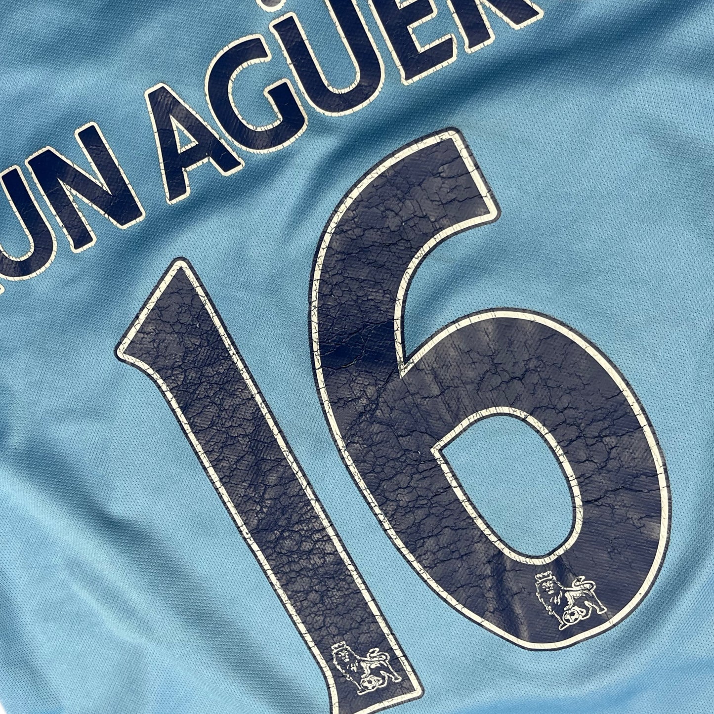 Nike Man City Home Trikot Jersey 2013 16 Kun Agüero