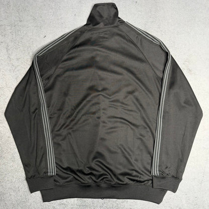 Needles Japan Poly Smooth Track Jacket Black Grey (XL)