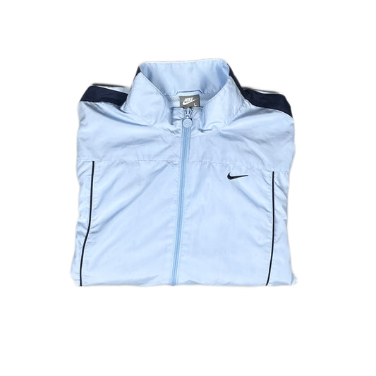 Nike Trackjacket baby blue navy 2000s wmns