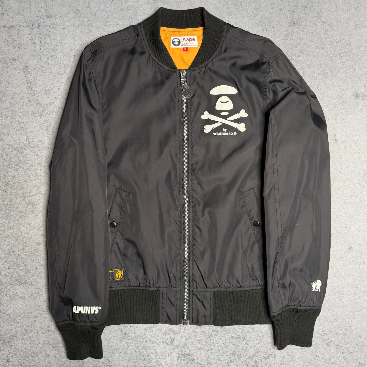 AAPE by A Bathing Ape Bomber Jacket black (S)