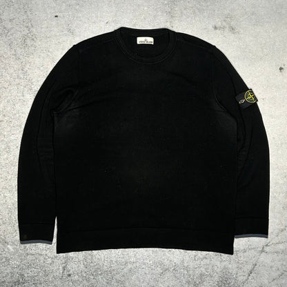 Stone Island Crewneck Knit Sweater black