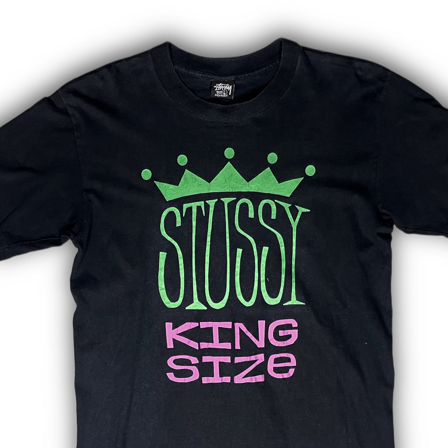 Stüssy Vintage King Size T-Shirt rare 80s