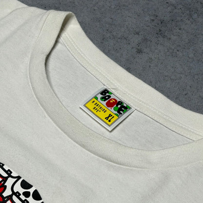 BAPE red white Pirate Baby Milo Head (XL)