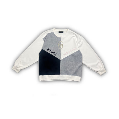 Gianni Valentino Vintage Sweater Colour Block cremé (M)