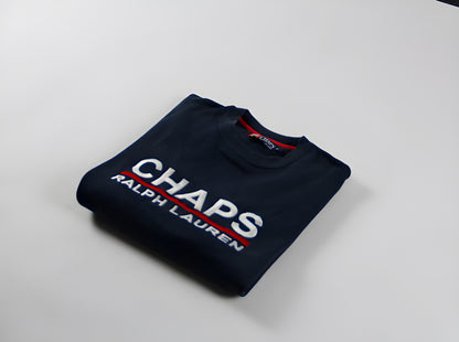 Chaps Ralph Lauren Vintage Spellout Sweater