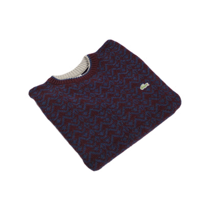 Lacoste Vintage Wool Sweater navy "Chemise Lacoste"