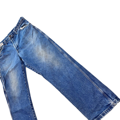 Dickies Vintage Workwear Fire Resistant Carpenter Cargo Jeans Denim