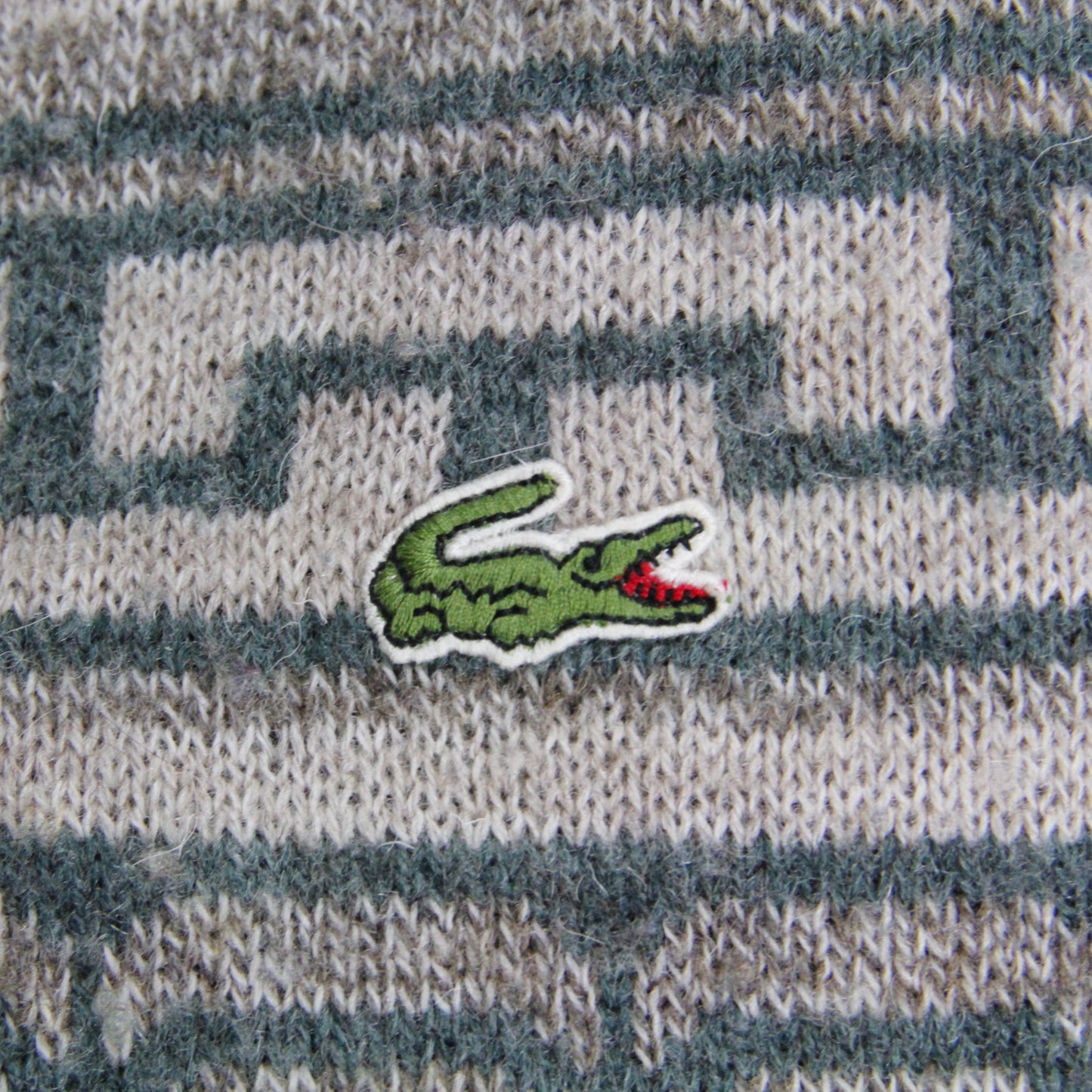 Lacoste Vintage Wool Sweater by "Chemise Lacoste"