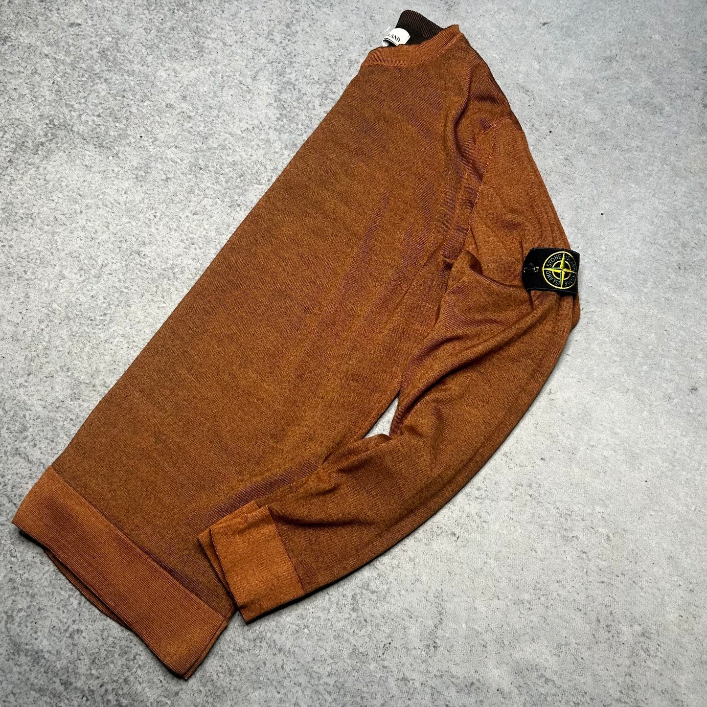 Stone Island 2019 Knit Sweater Light brown (XL fits L)