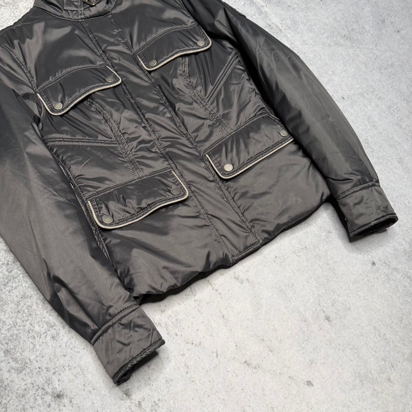 Belstaff Vintage Women's Padded Biker Blouson Jacket black (S)