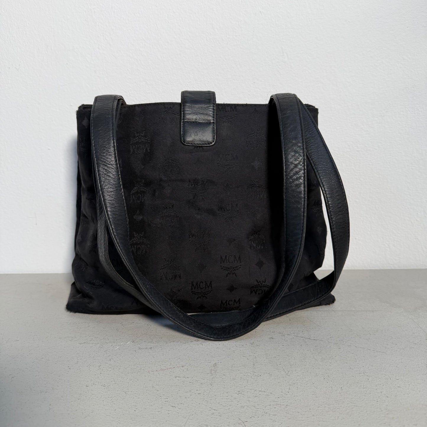 MCM Vintage Handbag Canvas Shopper