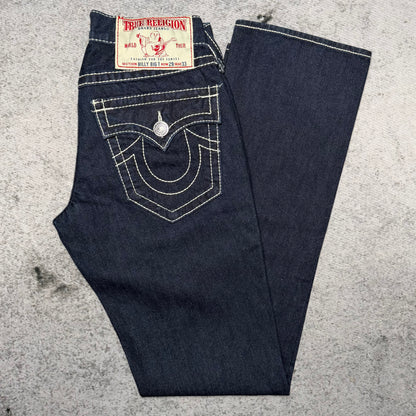 True Religion OG Bootcut Jeans Billy Big T Stitch dark blue (29/33)