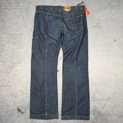 Armani Jeans 00s Linen Carpenter Pants NEW with Tags (40 fits XXL)