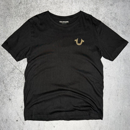 True Religion Tee Shirt Buddha Backprint (L)