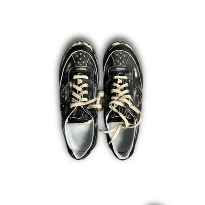 Maison Margiela MM6 Distressed Sneaker black