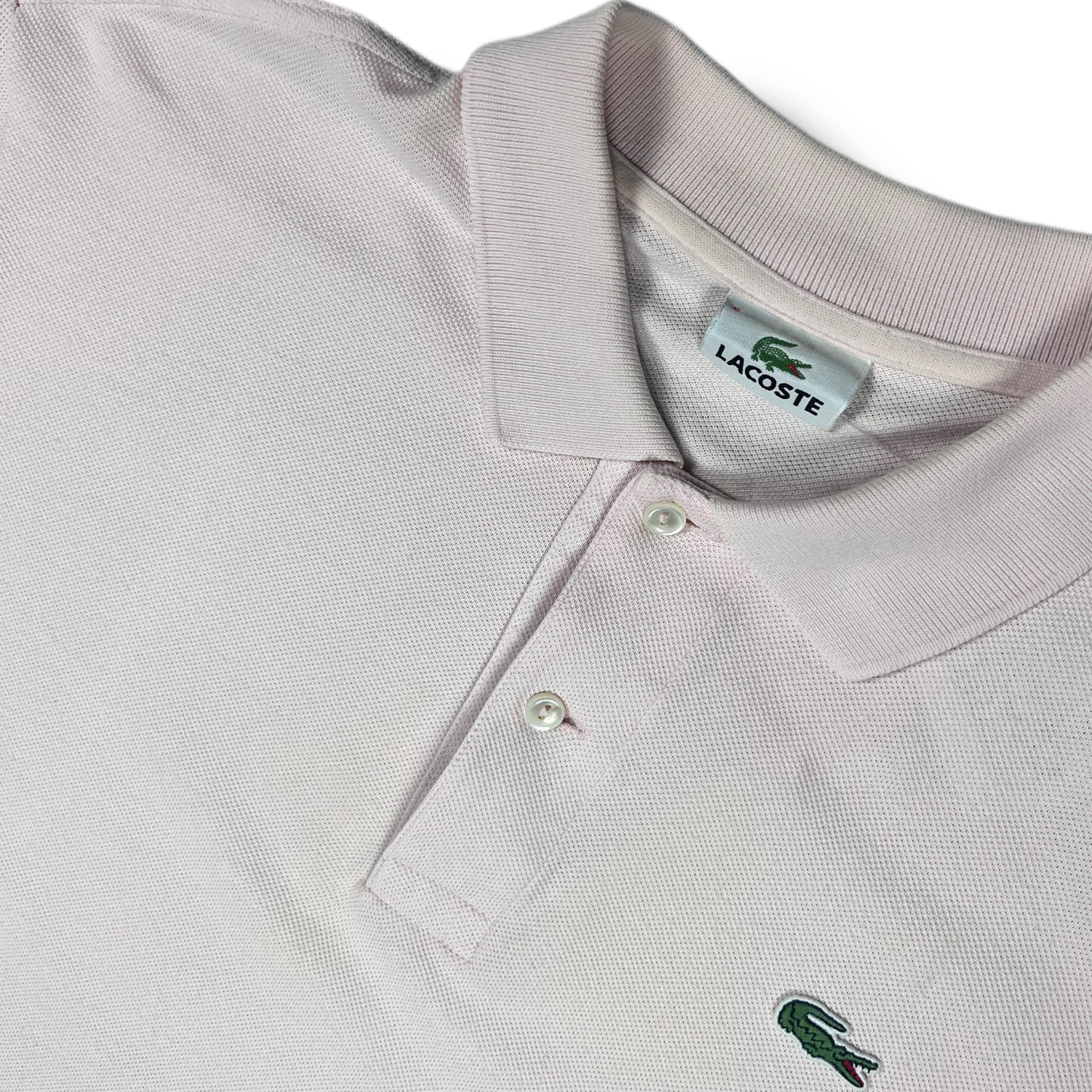 Lacoste Vintage Poloshirt baby pastel rosa