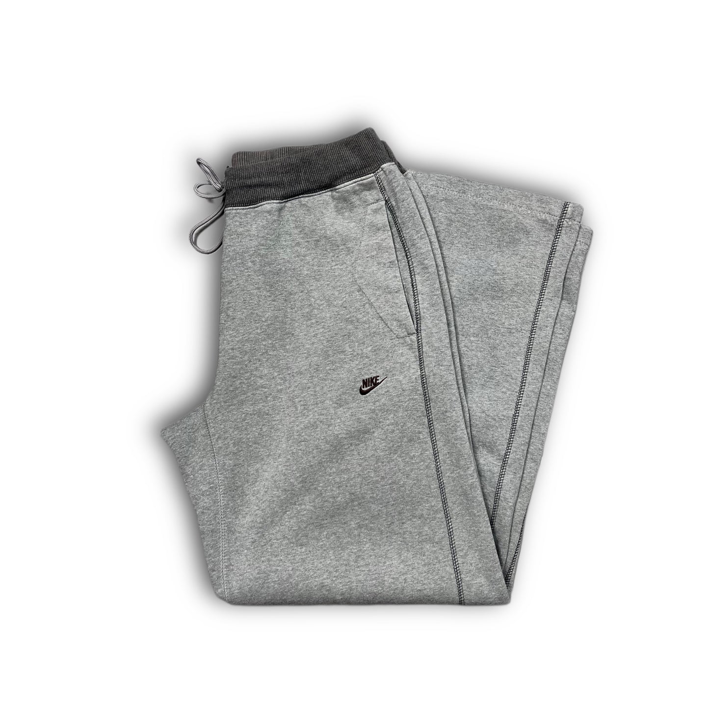 Nike 00s Sweat Pants grey wide leg