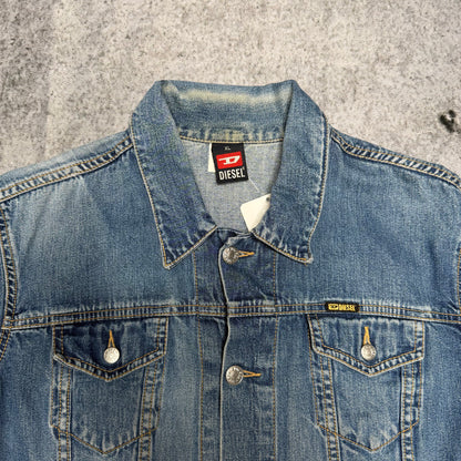 Diesel Industries Womens Vintage Jeans Jacket (wmns XL)